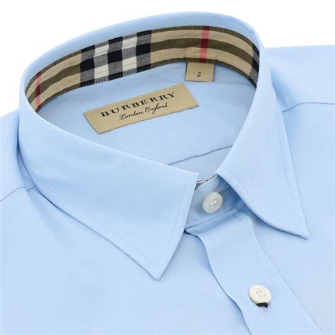 camicia a pois uomo burberry|Camicie Burberry da uomo .